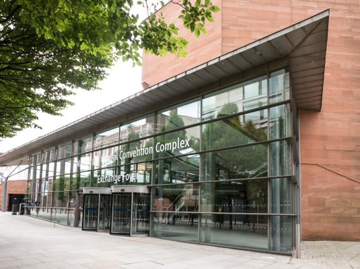 Exchange Foyer Entrance