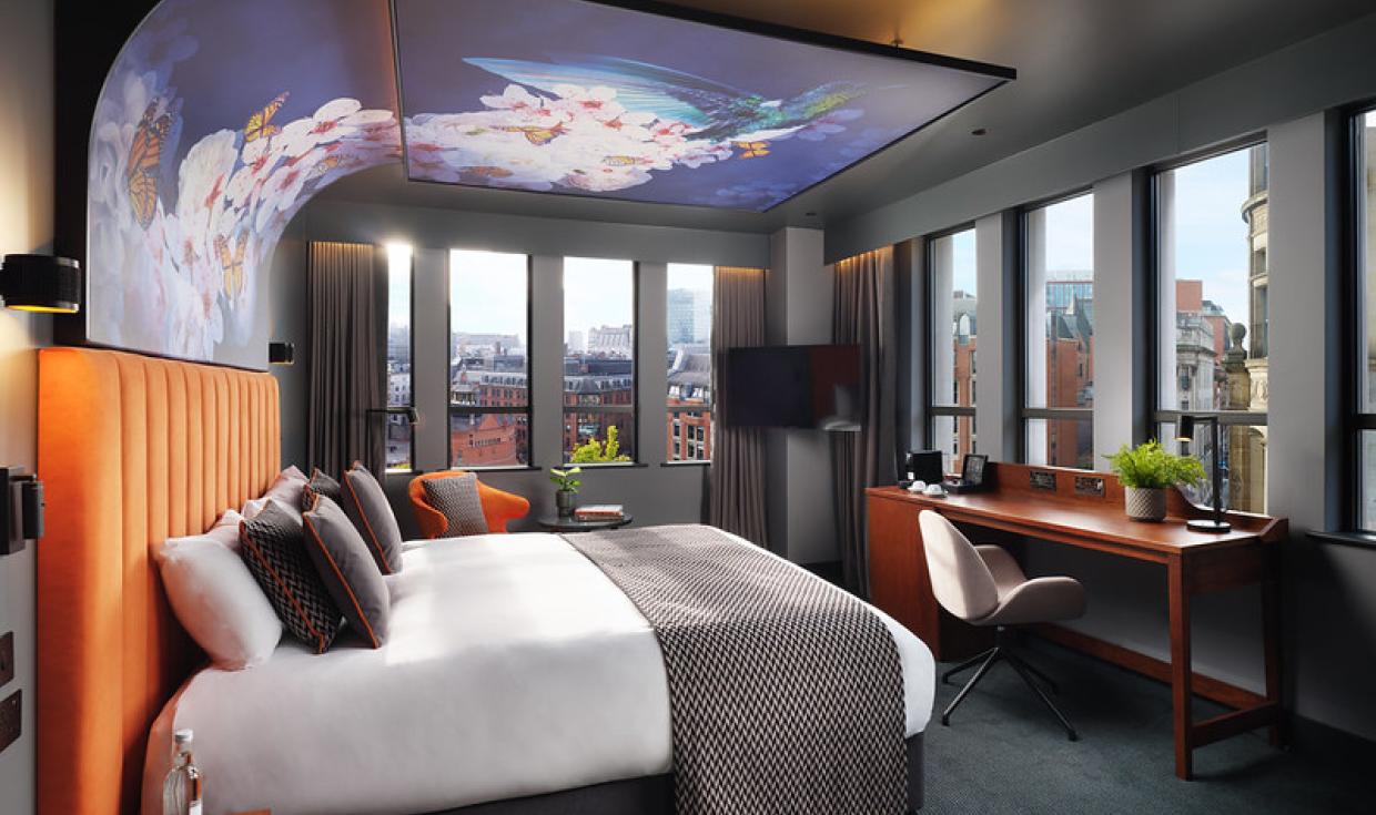 Malmaison Deansgate Bedroom